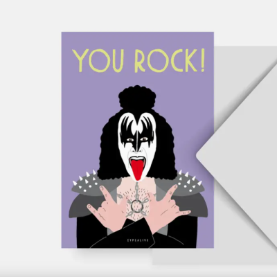 POSTAL "YOU ROCK" TYPEALIVE