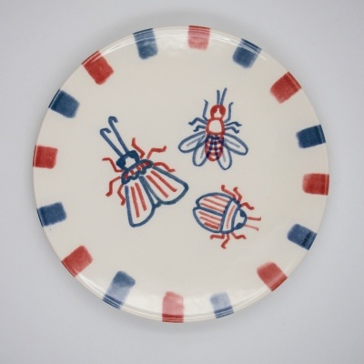 PRATO ILUSTRADO "BICHOS" DIOGO PAIXÃO E PÓ DE BARRO