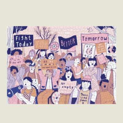 PUZZLE "LUTA HOJE POR UM AMANHÃ MELHOR" WONDERPIECES