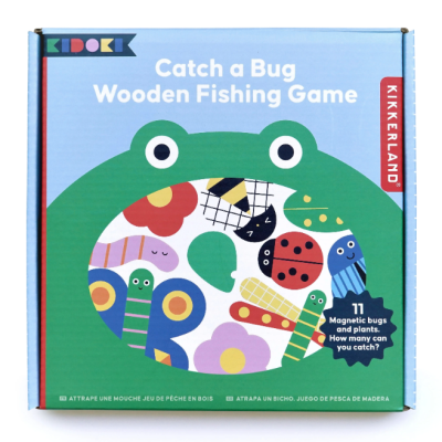 "CATCH A BUG" JOGO DE PESCA EM MADEIRA