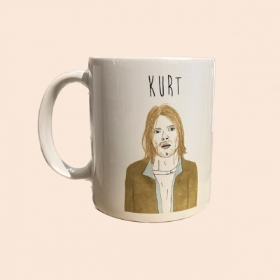 CANECA "KURT COBAIN" LEONOR FEIJÓ