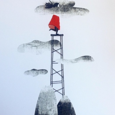 ILUSTRAÇÃO "ESPREITAR O TEMPO" CATARINA PAULO