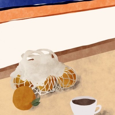 ILUSTRAÇÃO "SUNNY SUNDAY" EVA HALFERS