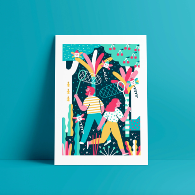 HOME HUNTING A4 DIGITAL PRINT ANA SEIXAS