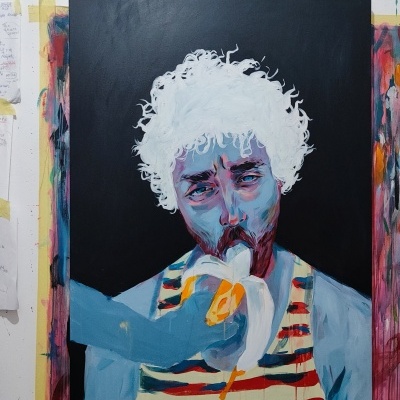 ORIGINAL "GOOD EVENING" NICOLAE NEGURA