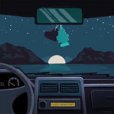 ILUSTRAÇÃO "GOOD AT BREAKING HEARTS" CLÁUDIA H. ABRANTES