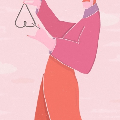 ILUSTRAÇÃO " LOVE BEATS " DUQUESA DE ABRANTES