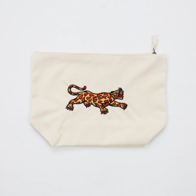 BOLSA PANTHER NATURAL LARANJA COUSINS COLLECTIVE