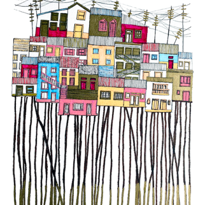 ORIGINAL "PALAFITAS DOURADAS" JOANA NOBREGA