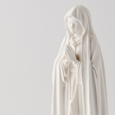 "NOSSA SENHORA DE FÁTIMA - BRANCO" TREZE