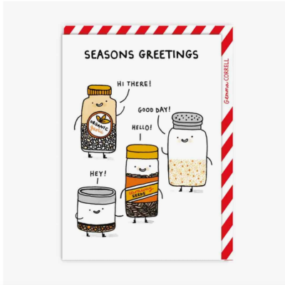 POSTAL "SEASONS GREETINGS" OHH DEER