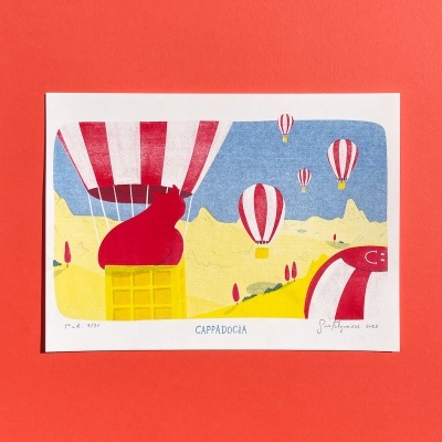 RISOGRAFIA "CAPPADOCIA" SARA FELGUEIRAS