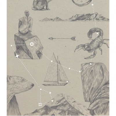 ILUSTRAÇÃO "VIAGEM MAIOR - VIAGEM MAIOR" CLÁUDIA SALGUEIRO