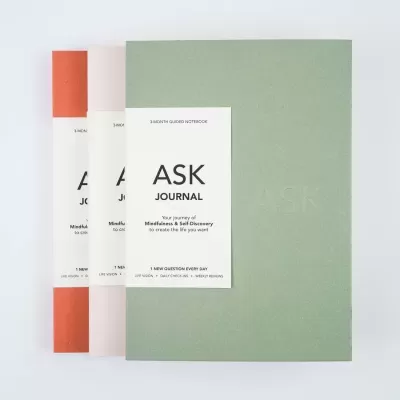 CADERNO DIÁRIO "THE ASK JOURNAL - ENGLISH" ASK