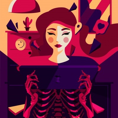 ILUSTRAÇÃO "THE HEAL" ALICE PRESTES