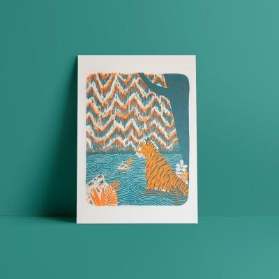 SERIGRAFIA "CASCATA" JOANA CUNHA