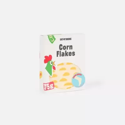 CORN FLAKES SOCKS EAT MY SOCKS