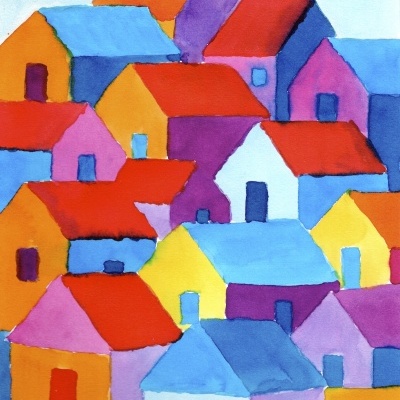 ORIGINAL CASAS COLORIDAS III (PORTUGAL)JOANA NOBREGA