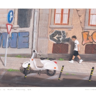 ORIGINAL "RUA DE ANSELMO BRAAMCAMP" ANNA TUPOTA