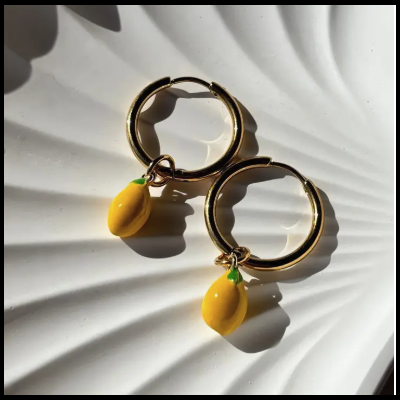 BRINCOS "LIMOES" DUESTELLE