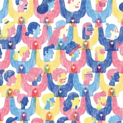 ILUSTRAÇÃO "TODOS JUNTOS SOMOS MAIS" ANA RITA ROBALO