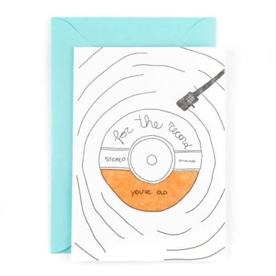 POSTAL "FOR THE RECORD" STUDIO FLASH