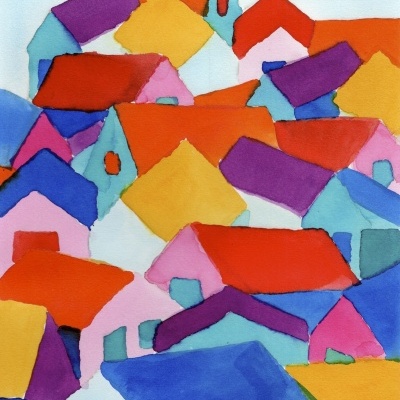 ORIGINAL CASAS COLORIDAS I (BRASIL)JOANA NOBREGA