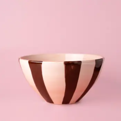 SALADEIRA "PINK AND CHOCOLATE BROWN" ALFAR TIERRA COCIDA