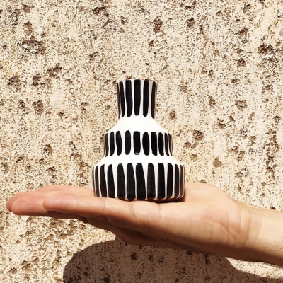 STEPPED VASE MINI "VERTICAL STRIPE" CASA CUBISTA
