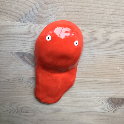PAINT BLOB RED CERAMICA KIKA
