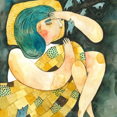 ILUSTRAÇÃO "DREAMING OF DREAMING" MIRJAM SIIM