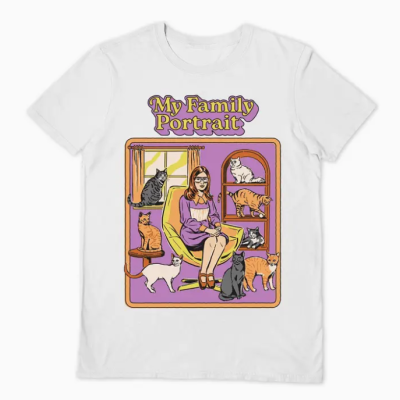 T-SHIRT STEVEN RHODES "FAMILY PORTRAIT" PYRAMID INTERNATIONAL