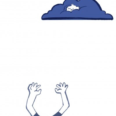 ILUSTRAÇÃO "HEAD IN THE CLOUDS" JOÃO COSTA