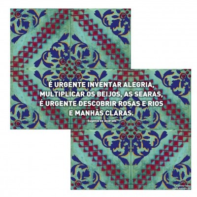 EXPOSIÇÃO "VAI FICAR TUDO BEM" - "É URGENTE INVENTAR A ALEGRIA" DE PREENCHER VAZIOS