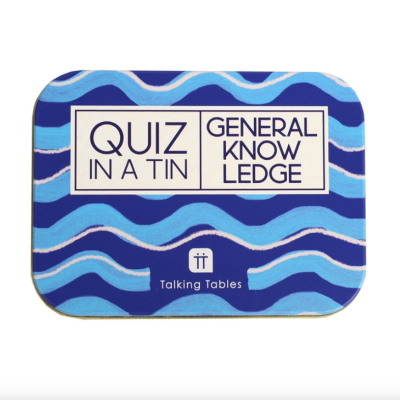 QUIZ EM LATA "GENERAL KNOWLEDGE" TALKING TABLES