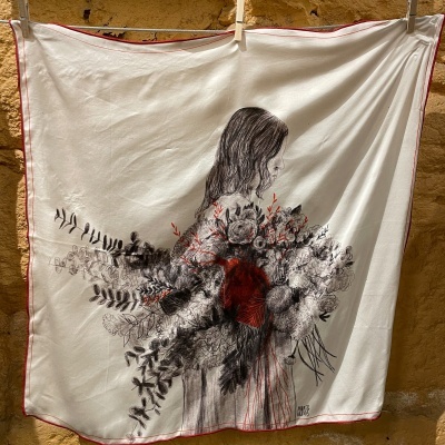 LENÇO "MRS. DALLOWAY" MARTA NUNES