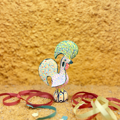 GALO DE BARCELOS 15 CM TELMA SANTOS