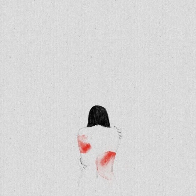 ILUSTRAÇÃO "CONTINUO ATORMENTADA  PELO PASSADO" MARTA NUNES