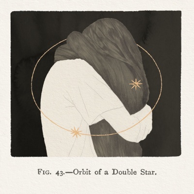 AZULEJO "ÓRBITA DE UMA ESTRELA DUPLA" CLÁUDIA SALGUEIRO