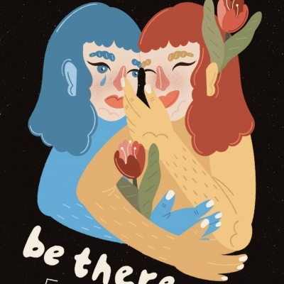 ILUSTRAÇÃO "BE THERE FOR YOU" LAU