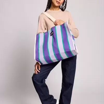 SACO ÀS RISCAS ROXO - 10 ANOS - HINDBAG