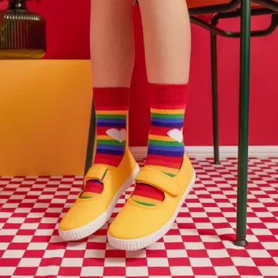 MEIAS CRIANÇA "RAINBOW" NATURAL VIBES