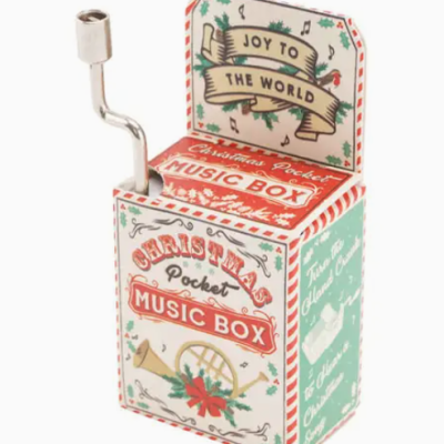 CAIXA DE MÚSICA "JOY TO THE WORLD" CGB GIFTWARE