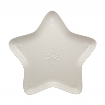 TAÇA ESTRELA 45 CREME SNOWFLAKES BORDALLO PINHEIRO