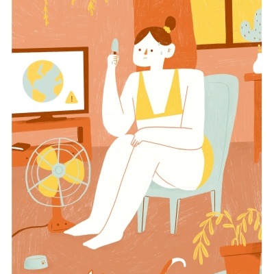 ILUSTRAÇÃO "AVISO LARANJA" GAMBUZINO