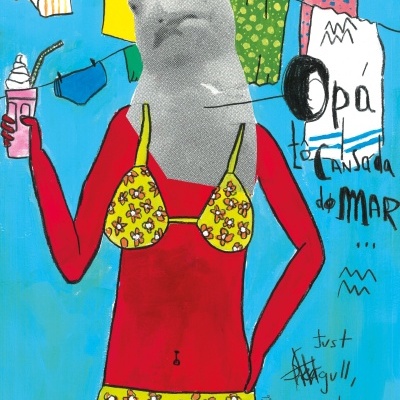 ILUSTRAÇÃO "GAIVOTA 4" JEFFERSON RIB