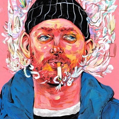 ORIGINAL "WATCHING TIME GO BY" NICOLAE NEGURA