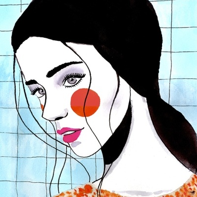 ORIGINAL "MULHER DE BLUSA MANCHADA" JOANA NOBREGA