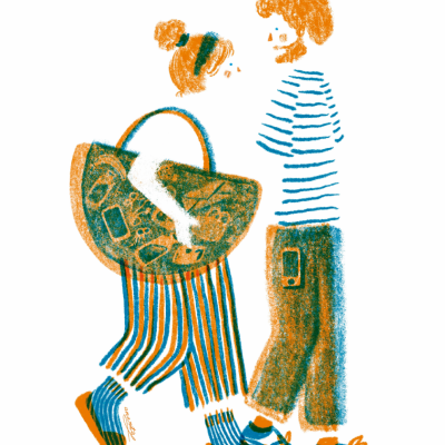 ILUSTRAÇÃO "MALA CHEIA" ANA RITA ROBALO