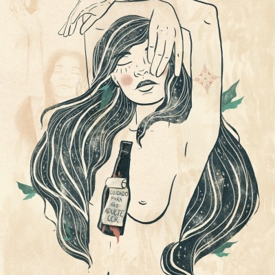 ILUSTRAÇÃO " ADULTECER " CAROL GAESSLER